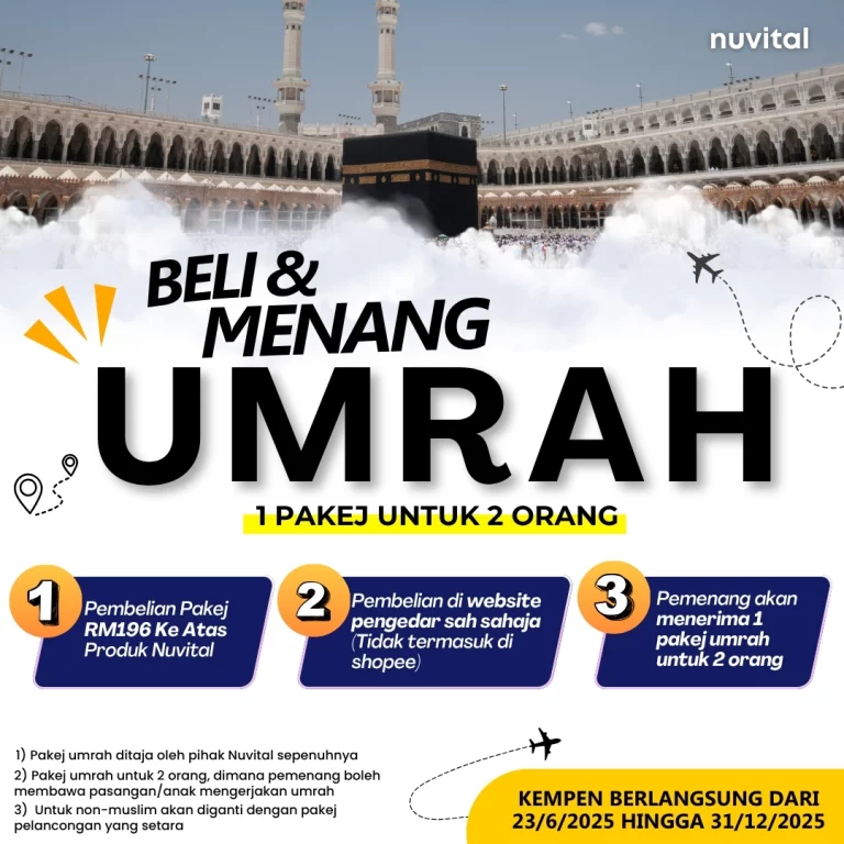 Promosi Synovil – Beli dan Menang Pakej Umrah untuk 2 Orang