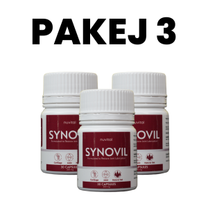 Pakej Synovil 3 botol untuk bantu pulihkan sakit lutut dan sendi.