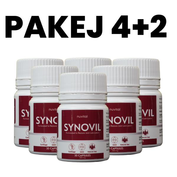 Pakej sembuh sakit lutut dan sendi Synovil – 4 botol percuma 2